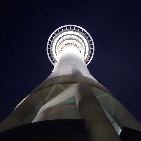 Sky Tower at Night - CannibalRabbit.com