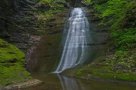 Middle Excelsior Glen Falls, New York, United States - World Waterfall ...