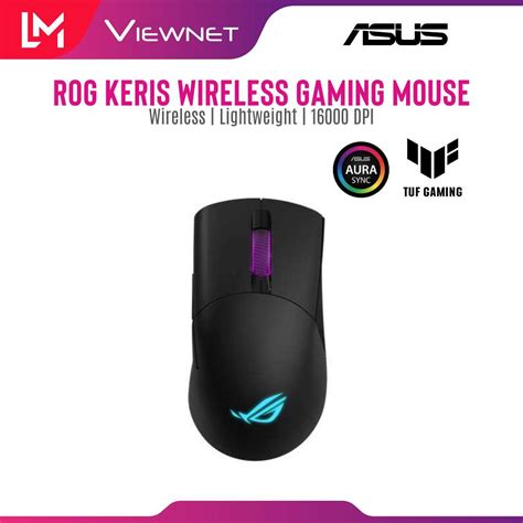 Asus Rog Keris Wireless Gaming Mouse with 16000 Dpi , Lightweight | Lazada