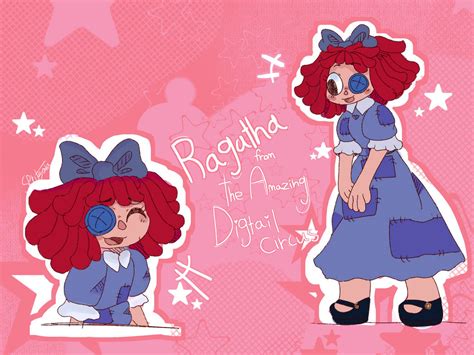 ragatha from amazing digital circus by spirtsona on DeviantArt