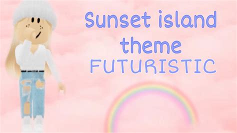 Sunset island theme: Futuristic - YouTube