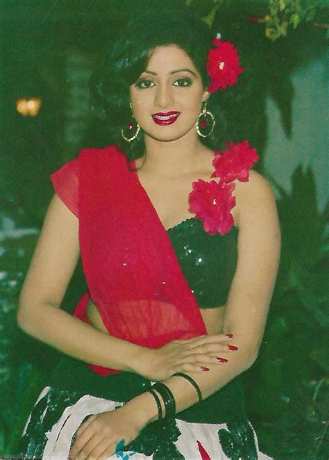 Sridevi: Sridevi's look for Hawa Hawaii in Mr India (1987): Before the ...