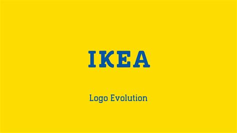 Logo History - IKEA Logo Evolution - YouTube