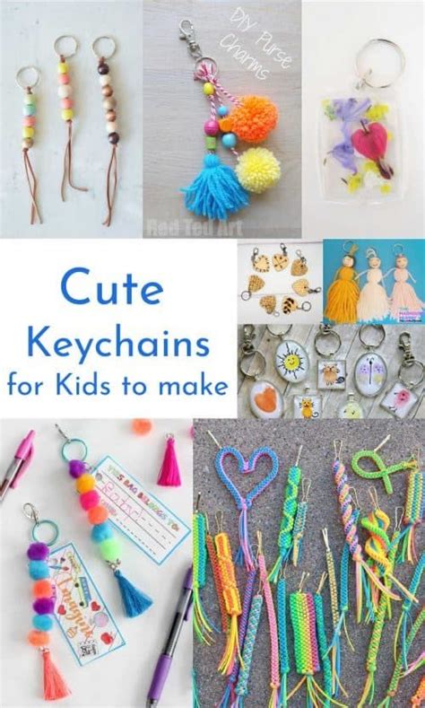 DIY Keychain Ideas | Keychain craft, Diy keychain, Diy crafts keychain