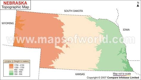 Nebraska Topographic Map