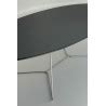 Black Oval Coffee Table E1 - Large Black Oval Coffee Table