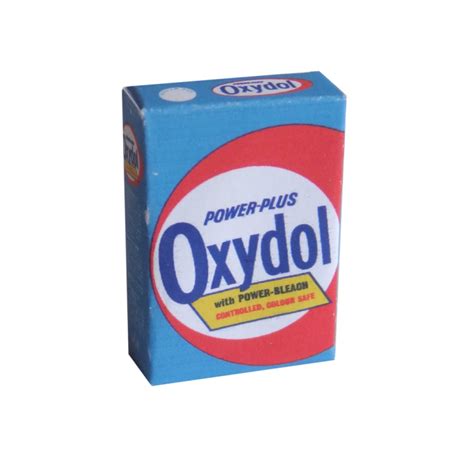 Oxydol Soap Powder – Shepherd Miniatures