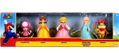 World of Nintendo Super Mario Princess Peach, Rosalina, Daisy, Toadette ...