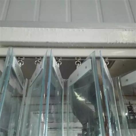 NewTransparent PVC Plastic Curtain Windproof Sliding Curtain for Door Curtain Insulation with ...