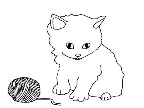 Free Cat Coloring Pages