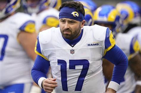 Rams QB Baker Mayfield on uncertain future as free agency looms