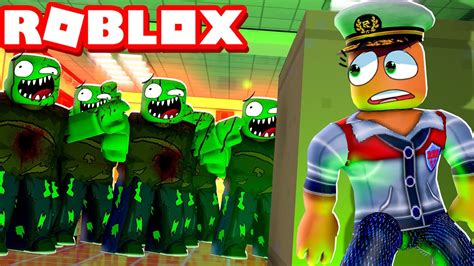 Surviving a ZOMBIE APOCALYPSE in ROBLOX - YouTube