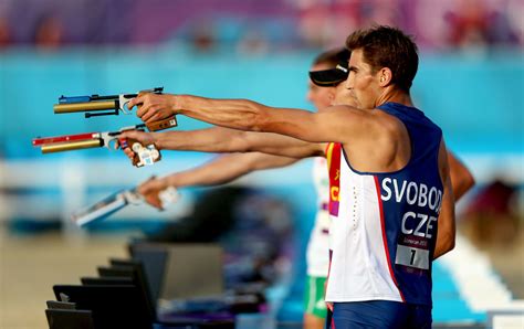 Modern Pentathlon Brings a Day of Madness to Olympics - The New York Times