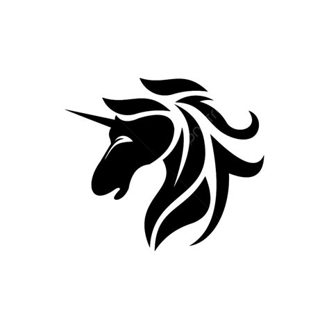 Head Template Silhouette PNG Free, Head Of Horse Logo Template, Wild, Business, Abstract PNG ...