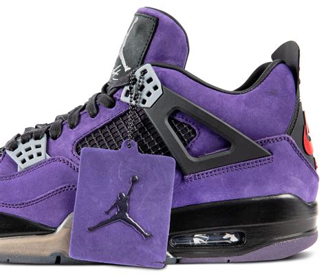 Nike Air Jordan IV Retro Travis Scott 'Purple' | Size 11.5 | Scarce Air | 2021 | Sotheby's