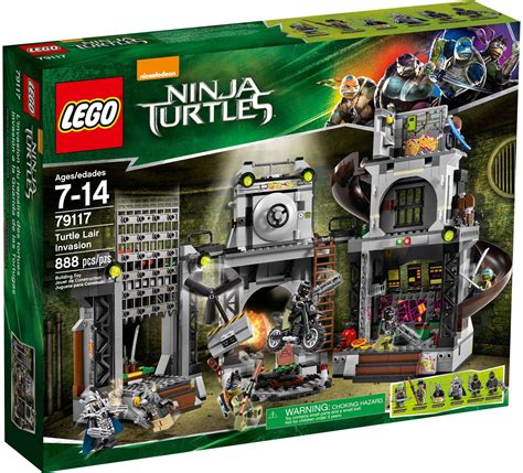 Turtle Lair Invasion LEGO Set | Teenage Mutant Ninja Turtles - Netbricks | Rent awesome LEGO ...