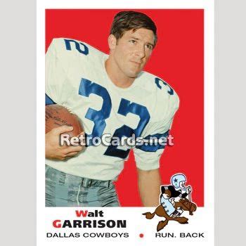 Walt Garrison retro card in 2022 | Dallas cowboys, Baseball cards, Garrison