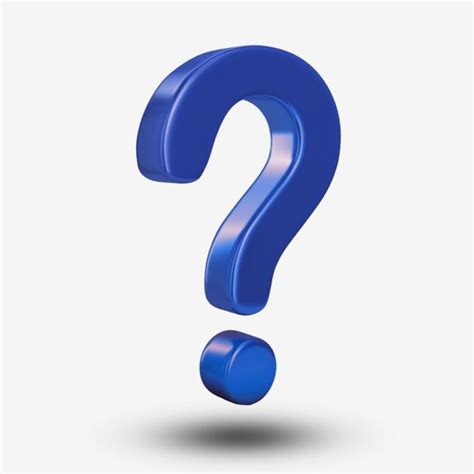 Blue Question Mark 3d PNG Images, Symbol, Graphics, Question Mark PNG Transparent Background ...