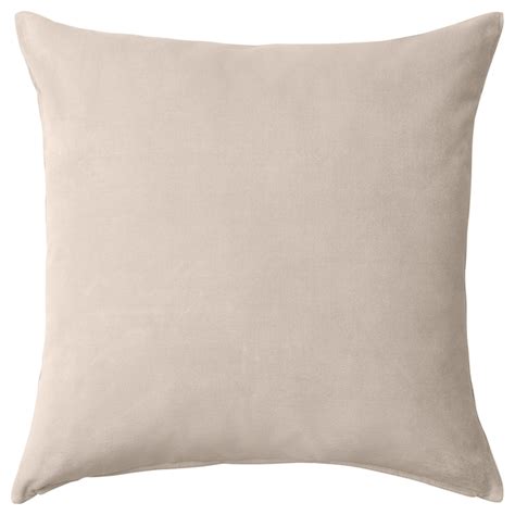 SANELA cushion cover, light beige, 65x65 cm (26x26") - IKEA CA