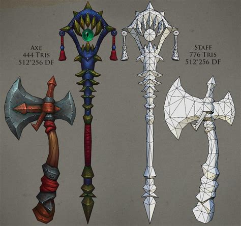 Weapons 01 by FirstKeeper on DeviantArt