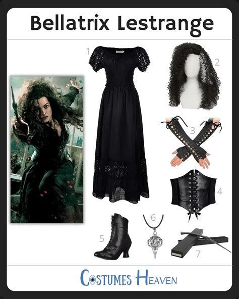 DIY Bellatrix Lestrange Costume 2024|Cosplay And Halloween Ideas