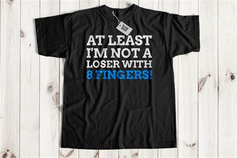 😊This funny Finger amputation t-shirt has the classic cotton look and ...