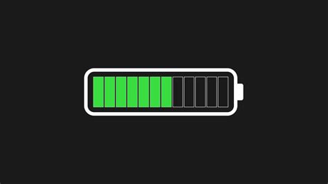 Animation of Battery Charging Level On Black Background 2083371 Stock ...