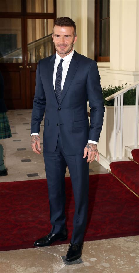 Why David Beckham’s Latest Suit Teaches A Timeless Style Lesson | Mens ...