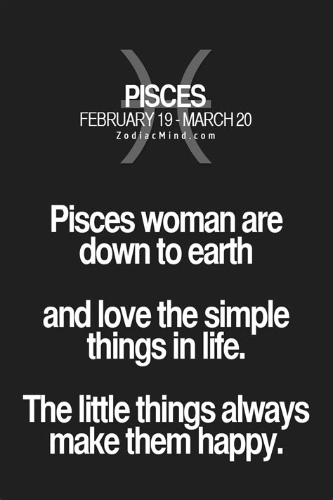 I'm a Pisces/Aries cusp : "#Pisces ~ Pisces women are down to earth and love the simple things ...