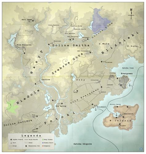 Evergreen Map by PlanJanusza on DeviantArt