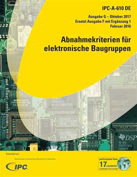 IPC-A-610 - Revision G - Standard Only Abnahmekriterien für elektronische Baugruppen