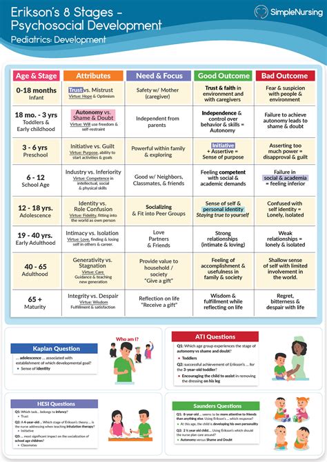 1. Basic Chart - Erikson's 8 Stages peds - Erikson’s 8 Stages ...