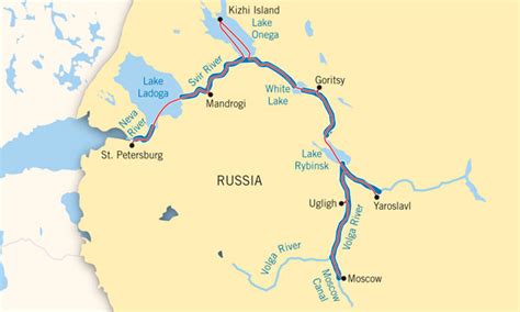 Imperial Waterways of Russia - 13 days Moscow to St. Petersburg (or ...