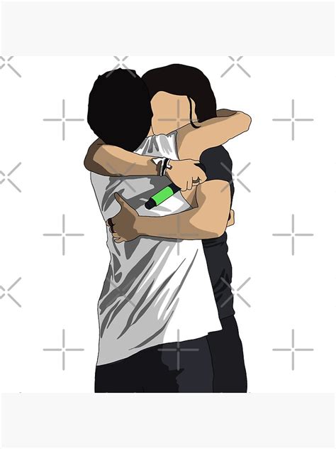 "Harry Styles and Louis Tomlinson - Larry hug" Poster for Sale by alishavictoriax | Redbubble