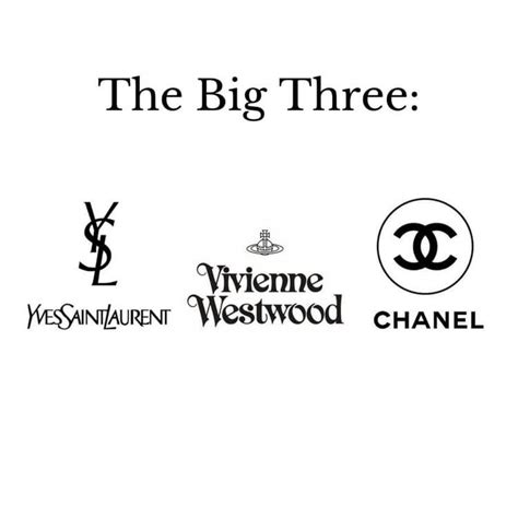 the big three: yves saint laurent, vivienne westwood and chanel em 2023 | Cantores, Looks cool ...