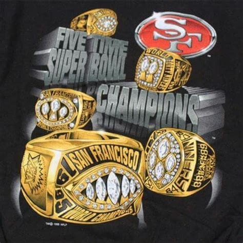 SB Rings (With images) | 49ers, San francisco 49ers football, San ...