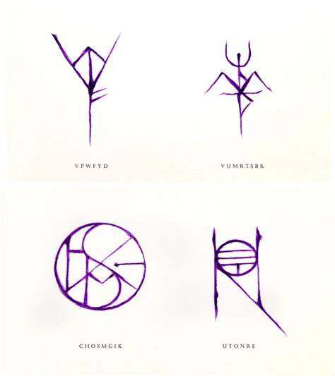 Chaos Magick sigils : sigils | Chaos magick, Magick, Chaos magic