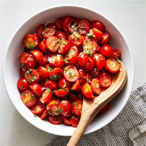 Marinated Cherry Tomato Salad Recipe | EatingWell