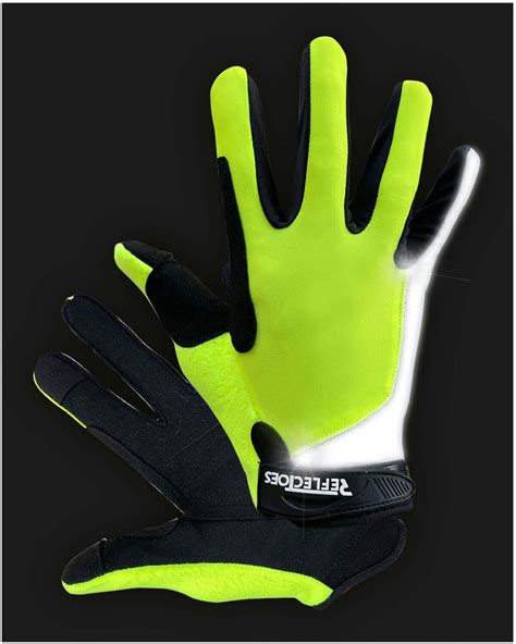 Reflective Summer Cycling Gloves Anti Slip - Reflectoes | ReflecToes