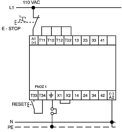 Pilz Pnoz X3 Safety Relay Wiring Diagram - Wiring Diagram Pictures