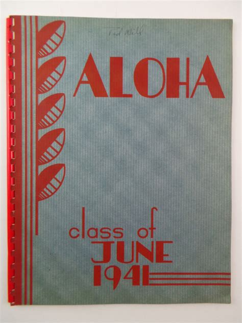 June 1941 COLLINWOOD HIGH SCHOOL Cleveland Ohio Original YEARBOOK Annu ...