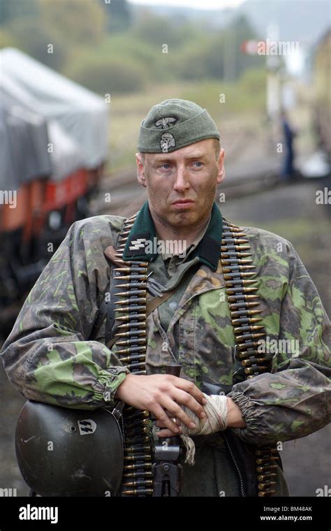 SS soldat allemand Photo Stock - Alamy