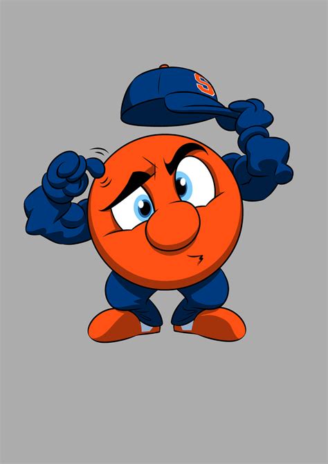 Otto the Orange Syracuse stickers/emojis on Behance