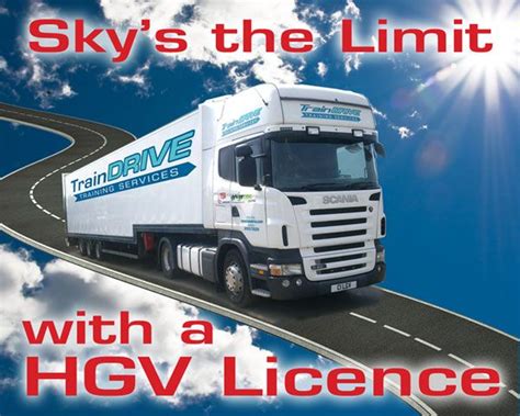 The Sky's the Limit for work with a HGV / LGV Driving Licence Looking ...