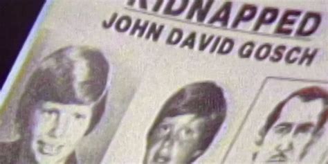 Where’s Johnny? The Unsolved Disappearance of John David Gosch - Horror ...