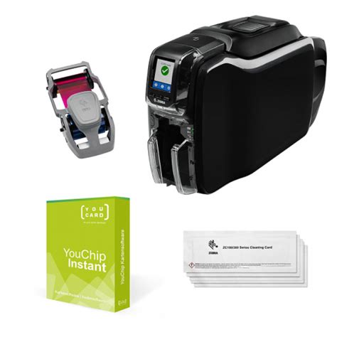 Zebra ZC350 Card Printer Bundle Studend ID Cards | YouCard24