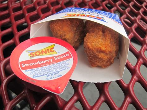 Review: Sonic - Cheesecake Bites | Brand Eating