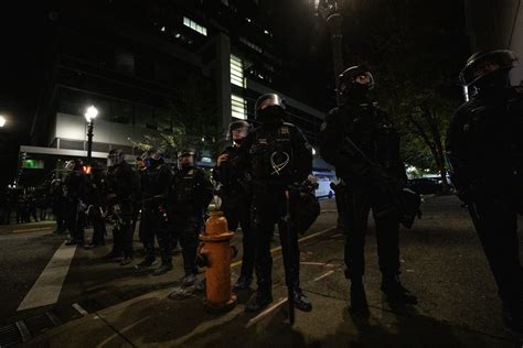 PHOTOS: Protesters, Police Officers Clash Again In Portland | The Daily Caller