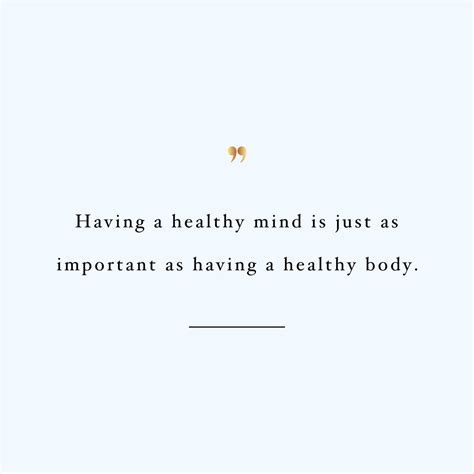 Healthy Mind Healthy Body | Exercise And Healthy Lifestyle Inspirational Quote