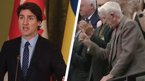 Justin Trudeau apologizes after Canada's parliament gave World War II Nazi a standing ovation ...